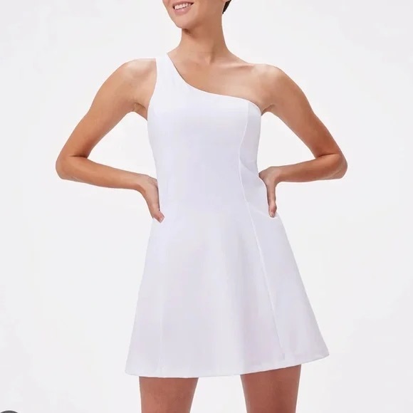 *New* Outdoor Voices One Shoulder Dress, Size Medium - Picture 1 of 7